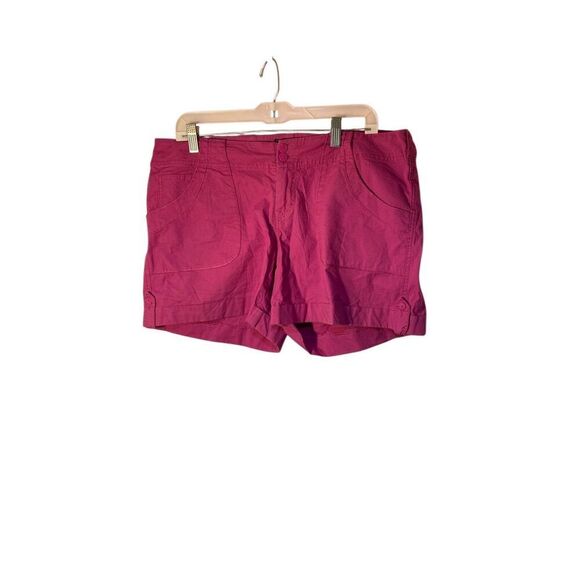 The North face Woman’s Magenta Pink Outdoor Hiking Shorts Size 12 - Picture 3 of 6